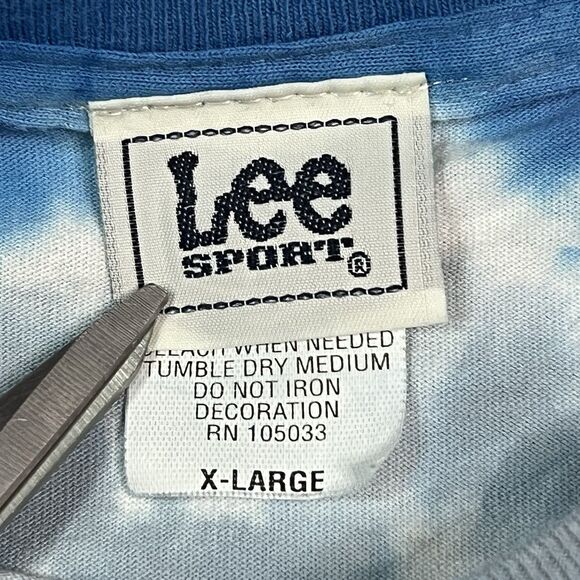 Vintage Lee Sports Tie Dye Chicago Cubs All Over Print Shirt Sz XL Single Stitch - Picture 4 of 11